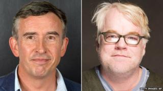 Steve Coogan and Philip Seymour Hoffman