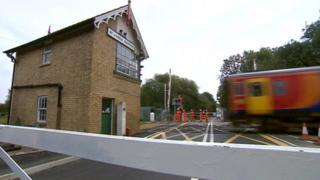 Deeping St James signal box
