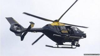 EC135 helicopter