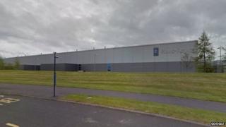 Rolls Royce factory at Inchinnan