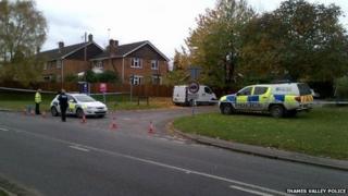 Police at Salt Lane