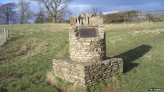 Battle of Stow memorial