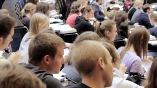 Students in lecture