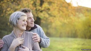 retired couple