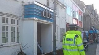 Sailor's nightclub in Newquay