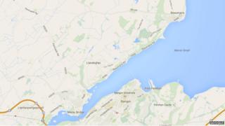Anglesey map