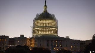 US capitol dome on 24 October 2014