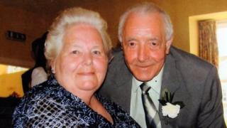Bertie Acheson and his wife Sheila
