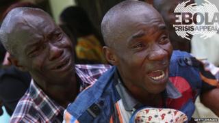 Ebola appeal poster
