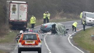 Crash scene