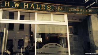Worthing shop front