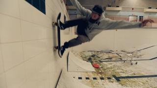 Skateboarding Bishopsworth Pool