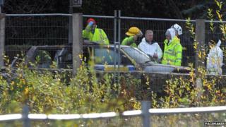 Crash scene