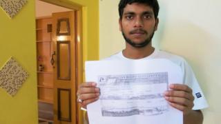 Sanjib Naskar, 27, who lost a total of $3,000 in two fraudulent schemes