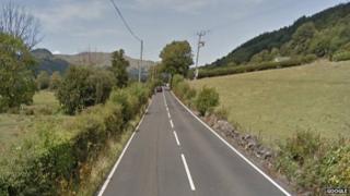 The A470 road