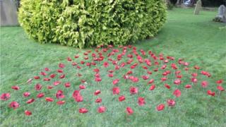 Poppies at Slinfold Primary School
