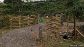 A bridleway