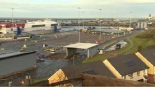 Holyhead port