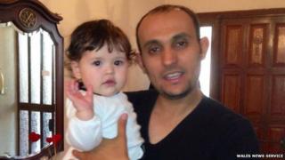 Talia with father Maher Belaid