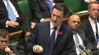 Chancellor George Osborne