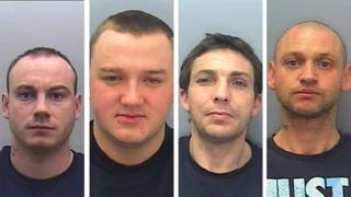 Ryan Singleton, Anthony Martin, Steve Webster, Darren Twigger