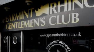 Spearmint Rhino club in Sheffield