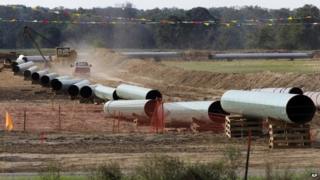 Keystone construction in Texas