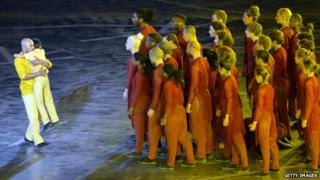 Akram Khan at London 2012 Olympics