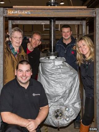 Camera hood handover