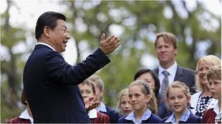 China's President Xi Jinping, Hobart, 18 November, 2014