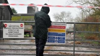 Bird flu farm in Nafferton