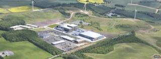 Designs for the plant at Bilsthorpe