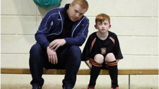 Neil Lennon and Thomas Fielding