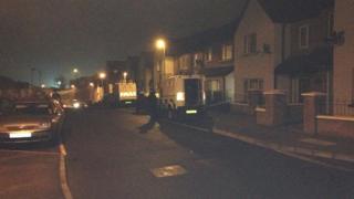 Scene of Derry shooting