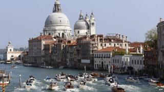 Grand Canal, Venice, 27 Sep 2014