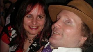 Owen with his wife Jayne