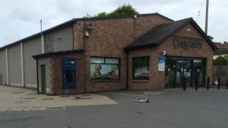 The ATM at Hamiltonsbawn