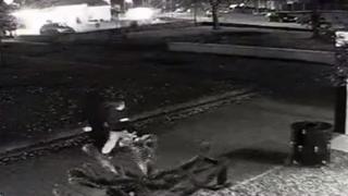 CCTV of men wanted over Halloween mask attack
