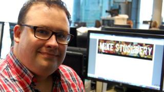 Mike Stuchbery with hisblog