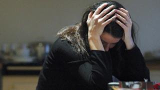Anxious women
