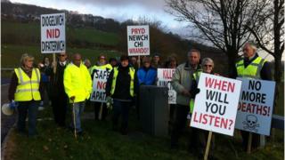 Protest Dolgellau