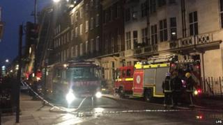 Fire on Wimpole Street