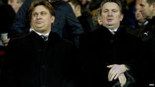 James (left) and Sandy Easdale