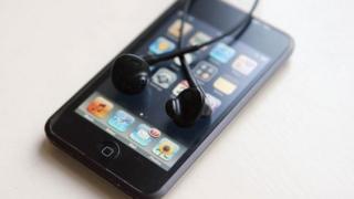An iPod