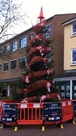 Summertown Christmas tree