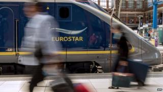 Eurostar train