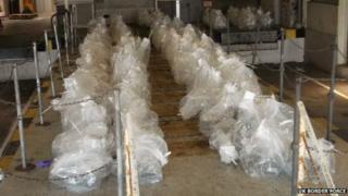 Drugs worth an estimated £5.6m were found in the lorry in France