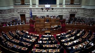 Greek parliament (Dec 2014)
