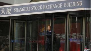 The Shanghai stock exchange on Monday crossed the 3,000 mark for the first time since 2011