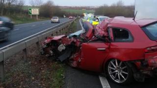 Car after accident